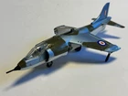 VINTAGE DIECAST DINKY TOYS #722 RAF HAWKER HARRIER VTOL JET FIGHTER PLANE