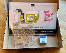 Stampin' Up THE BEST REMEDY kit - NEW W/STAMPS, INK SPOT ACRYLIC BLOCK