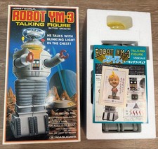 Masudaya Robot YM-3 1/5 Talking Figure Box Certificate Included Light Working