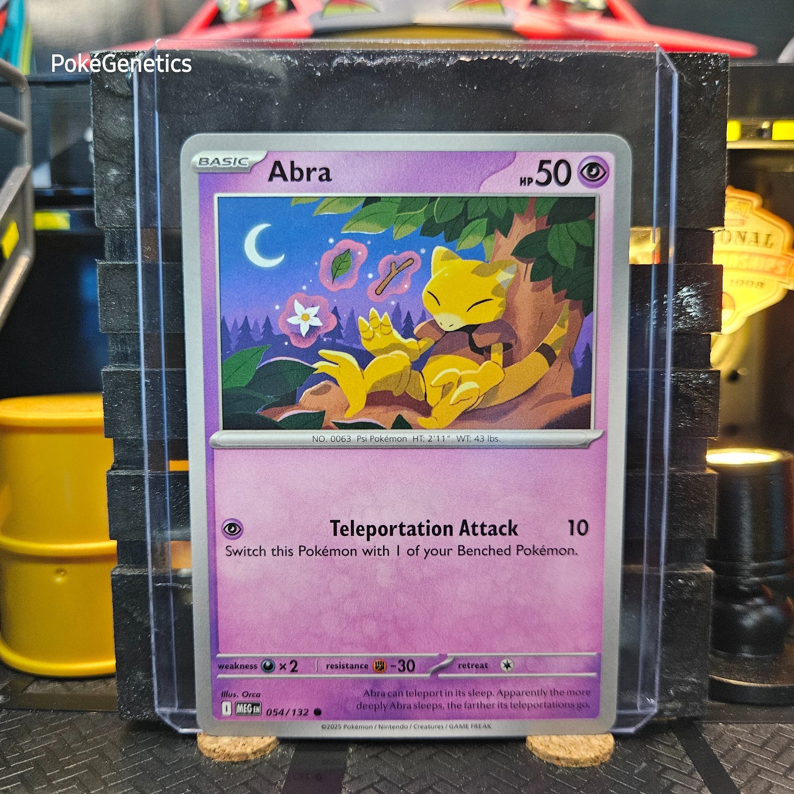 Abra Mega Evolution Pokémon TCG 054/132 Me01 Common