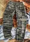 Vintage U.S. Military Tiger Stripe Combat Trousers Made in the US