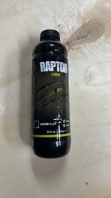 U-POL Black Raptor Bed Spray-Gun and 4 24oz Bottles
