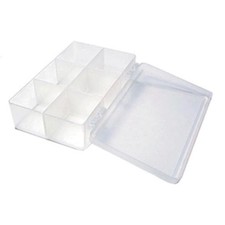 Plastic Storage Box with 6 Compartments, Item No. 15.136