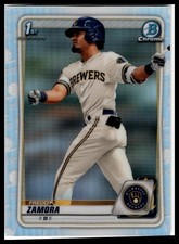 2020 Bowman Draft #BD-46 Freddy Zamora Chrome