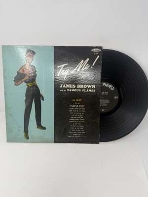 James Brown and His Famous Flames LP ''Try Me'' ORIGINAL 1959 KING - VG+/VG 635