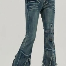 Vintage Punk Bootcut Pants