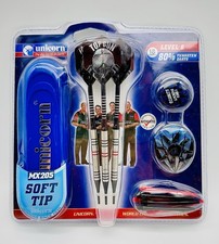 Unicorn MX205 80 Tungsten Darts  Accessories Sealed Package Level 6 - 18 gram