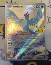 Articuno Holo Illustration Rare ME: 30th Celebration 132/128 NM on eBay