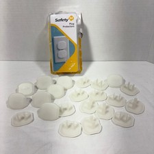 Safety 1st Plug Protectors White Outlet Covers Baby Proof Electric Guard 21 pc