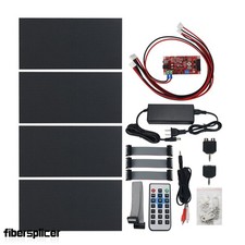 AS1000 4*P5 controllo vocale RGB display spettro musicale luce ritmo con controller