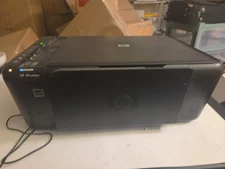 Hp DeskJet F4580 All-In-One Inkjet Printer Tested And Working!