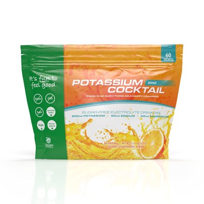 Potassium Cocktail Orange Flavor 60 Servings Jigsaw Health Formerly Pickleball