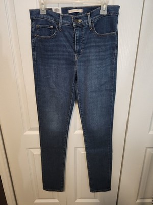 LEVIS SCULPT HYPERSOFT 311 SHAPING SKINNY MID RISE TUMMY SLIMMING SZ. 30X32