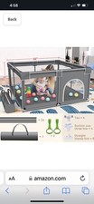 Genteaco playpen Gray