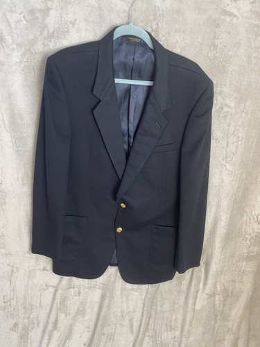 Blazer uomo vintage Bartolini blu navy 100% cashmere 2 bottoni tg 44 lungo old money - Foto 1 di 20