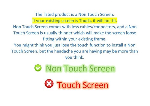 14" HD NEW Slim LED LCD Screen for HP Chromebook 14 G1 - Zdjęcie 5 z 8