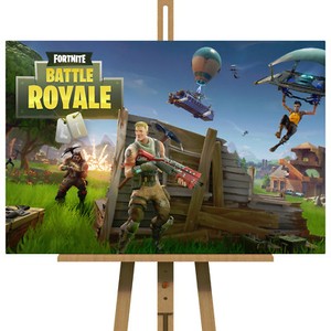 Details About Fortnite Battle Royale Canvas Wall Art Print Roblox Xbox One Ps4 Player Unknown - update2fortnite battle royale roblox