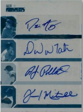 Dustin Ackley * Tate Pollock * Jared Mitchell 2009 TriStar Rookie Auto Plate 1/1