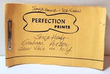 1950s Sonja Henie ice skating show original photos lot 14 booklet, history