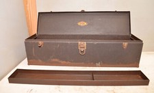 S-K Herramienta Sherman Klove Carpinteros Mecánicos Metal Caja Cofre Años 30 Coleccionable