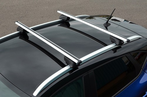 Cross Bars For Roof Rails To Fit Ford Focus Estate (2011-18) 75KG Lockable - Picture 4 of 6