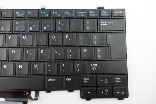 NEW Genuine Keyboard UK for Dell Latitude E7240 E7440 4380Y / 04380Y - Zdjęcie 8 z 10
