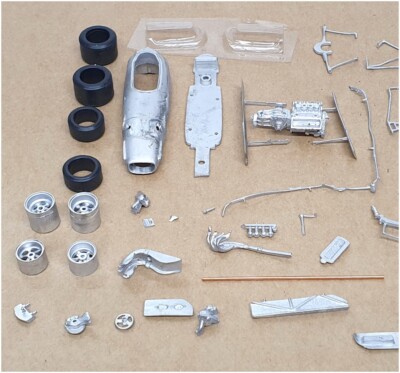 Kit Maquette SMTS 1/43 – Brabham BT26 F1 (métal Blanc, Non Monté)
