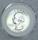 1962, 1964 Washington Silver Quarter Proof 2 coin lot in Airtights #A364