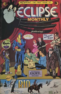 Eclipse Monthly #1 - Eclipse Comics - 1983