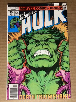Incredible Hulk 225 Marvel 1978 FN+