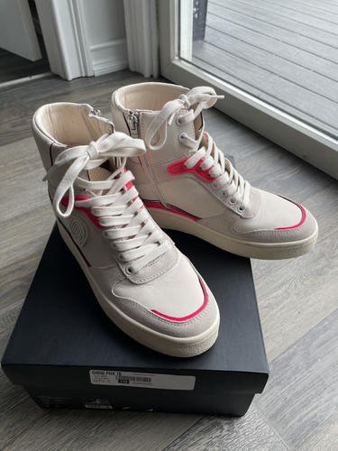 c220 high top sneaker with coach patch