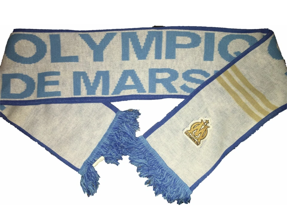 Adidas Olympique Marseille Schal weiß blau