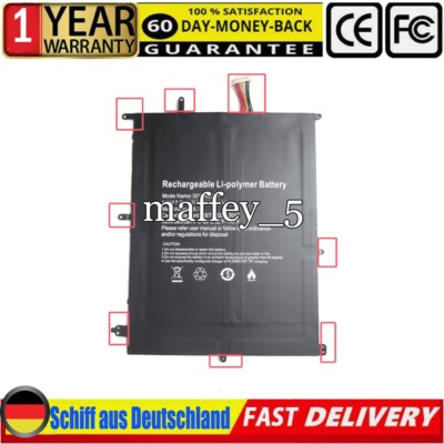 Akku Für EZBOOK 3L PRO MB12 S4 X4 X4 Pro BBEN AK14 Gemini NC14 HW-38155158 7.6V