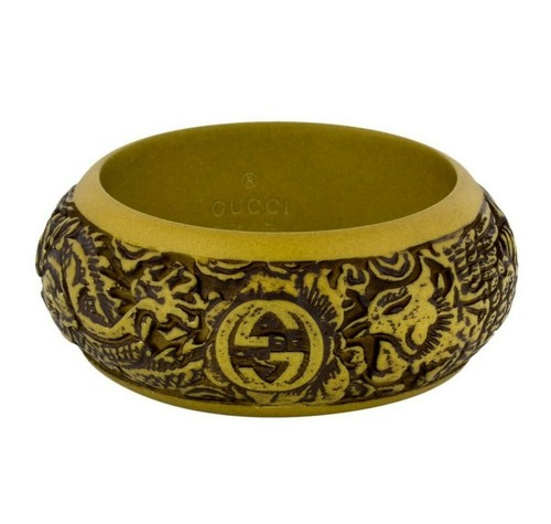 Gucci Flora Etched 3 Diamond Ring in 