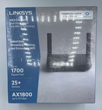 Linksys Max-Stream Dual-Band Router, WiFi 6, AX1800 MR7320  SEALED 