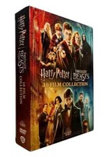 Harry Potter Fantastic Beasts Wizarding World 10 Film Collection DVD Box Set 