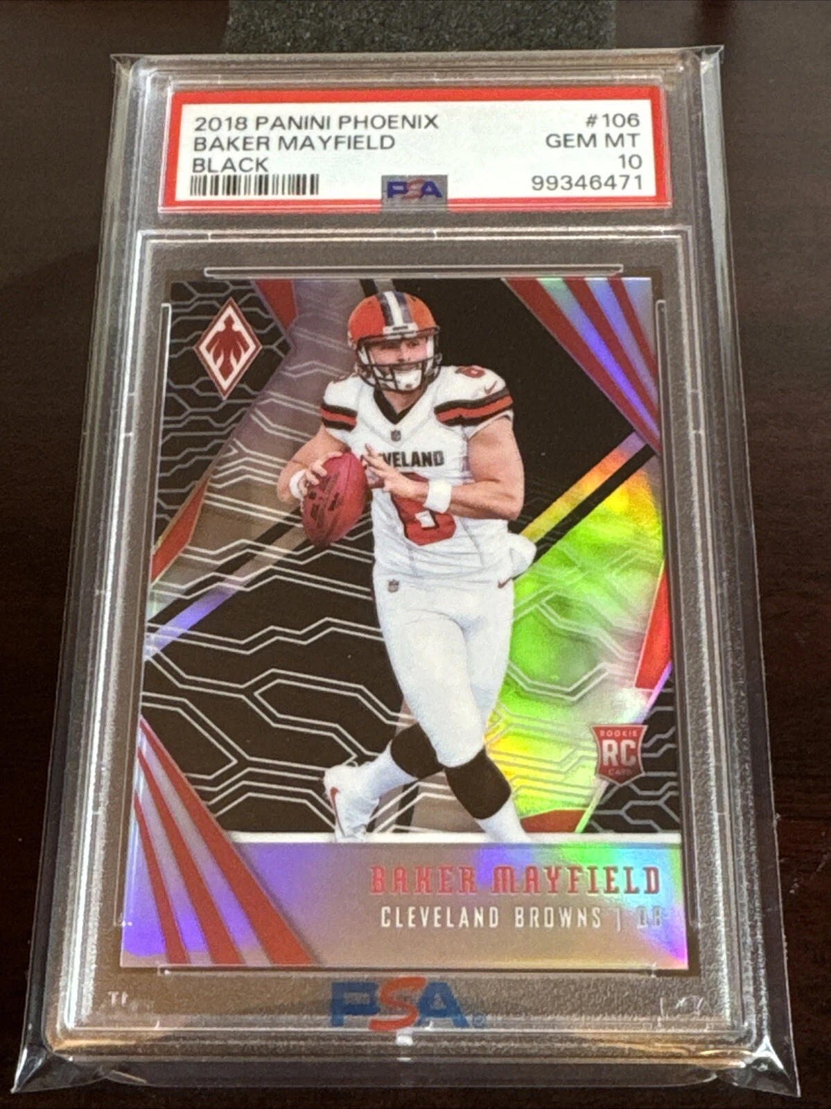Baker Mayfield Panini Phoenix #106 Black