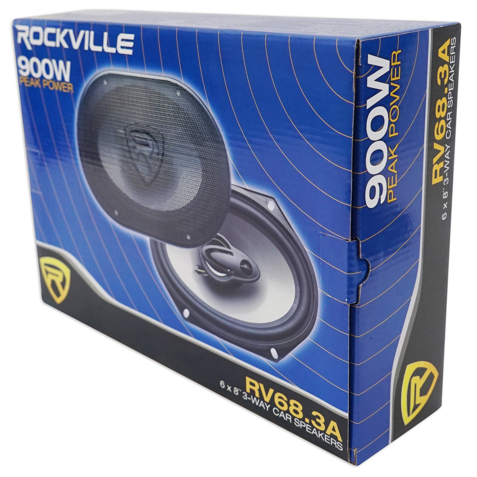 Заводской комплект для замены задних динамиков Rockville 6x8 для Ford F-150 2007-2008 годов выпуска