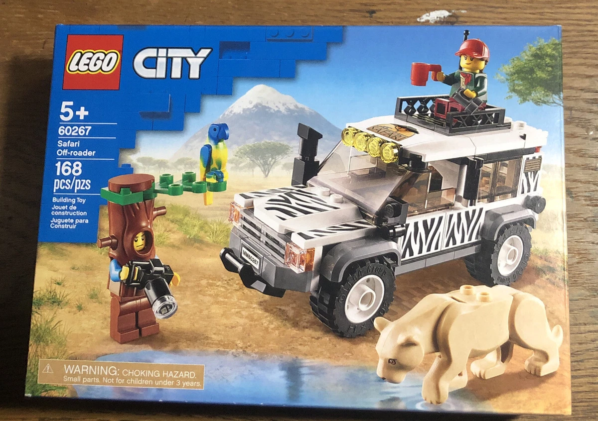 Lego safari car sale