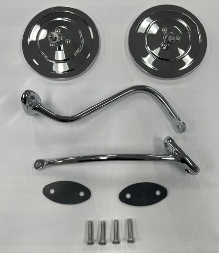 1947-1954 CHEVROLET GMC TRUCK EXTERIOR MIRROR KIT SCREWS AND GASKETS NEW