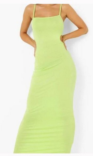 Naked Wardrob Sultry Dress, Sheath Midi Strap (NW-D0043) - New w/Tag, Free Ship! - Picture 12 of 15