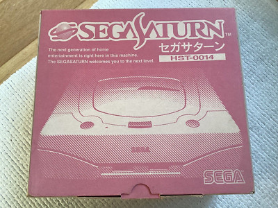 SEGA SATURN WEISSE KONSOLE JAPAN (UK VOLTAGE) RGB KABEL, NETZTEIL, CONTROLLER