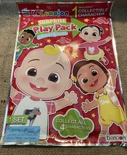 CoComelon Surprise Play Pack Character Stickers Poster Coloring Book Crayons