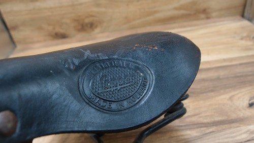 1980's road bike touring seat Lepper made in Holland saddle with springs - Picture 7 of 23