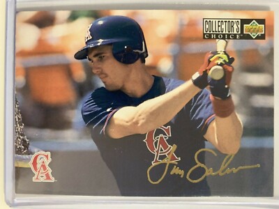 1994 Tim Salmon Upper Deck Collector's Choice Gold Signature #328 Card