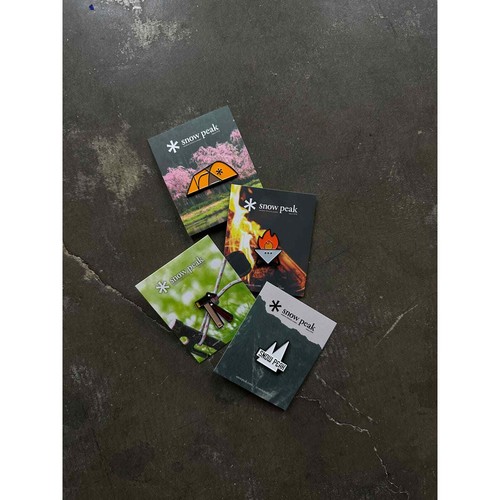 NEU Snow Peak USA Japan exklusive Emaille Pin Anstecker Lagerkocher Feuer Logo - Bild 2 von 8