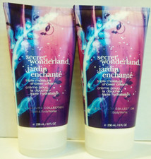 Bath Body Works SECRET WONDERLAND Triple Moisture Shower Cream, 8 oz NEW x 2