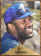 Joe Carter 1996 Pinnacle Starburst Card #15 Toronto Blue Jays MLB Free Shipping