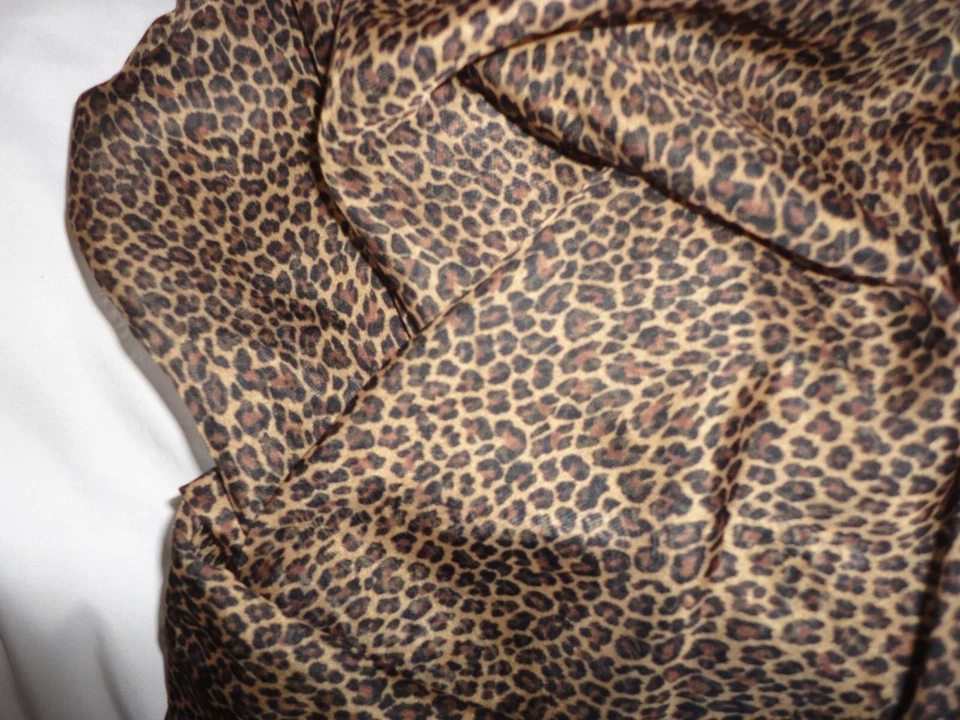 CROSCILL NEGRO MARRÓN GUEPARDO ANIMAL LEOPARDO SAFARI (2) PANELES TRANSPARENTES 58X82 Foto 2 de 4