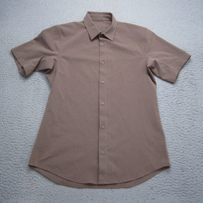 lululemon airing easy button up performance stretch shirt